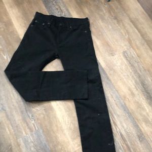 A pair of black new Levi’s waist 29 W 30 L